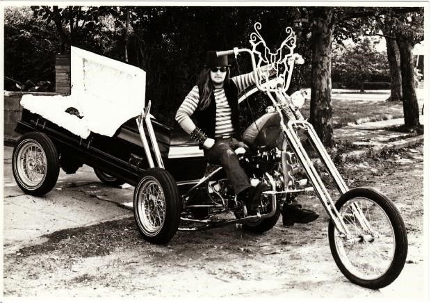 Mortician From Hell Steve Bonge on Coffin Chopper Motorcycle