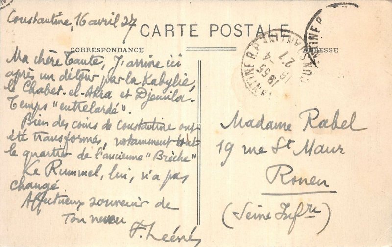 Lot 62 Constantine  le pont du diable algeria