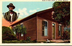 Missouri St Joseph Home Of Jesse James Curteich