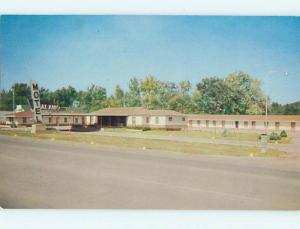 Unused Pre-1980 ALAMO MOTEL Iowa City Iowa IA n9068