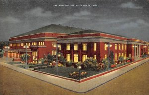 The Auditorium Hotel And Business District  - Milwaukee, Wisconsin WI