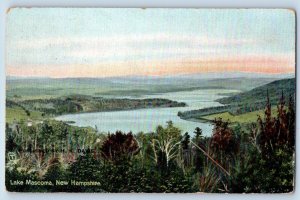 Lake Mascoma New Hampshire NH Postcard Raphael Tuck Sons c1910 Vintage Antique