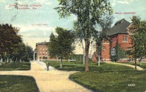 Bates College Campus in Lewiston, Maine