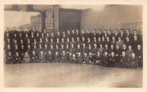 D8/ St Paul Minnesota RPPC Postcard 1915 College Students Class