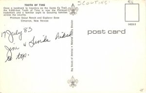 Tooth Of Time Santa Fe Trail Scouting Writing On Back 