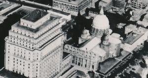 RPPC Aerial View of Montreal QC, Quebec, Canada