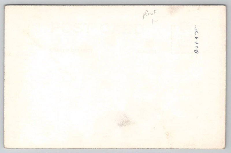 Alaska Trappers Cache RPPC AK Postcard F23