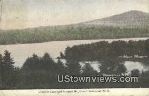 Crescent Lake & Prospect Mt in Center Barnstead, New Hampshire