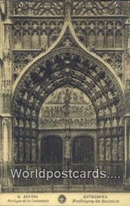 Portique de la Cathedrale Anvers, Belgium 1921 