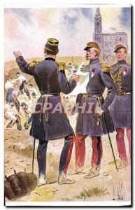 Old Postcard Fantasy Illustrator Vallet Uhrich Army