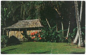 US Grass Hut. Hawaii. Stamp #1035a