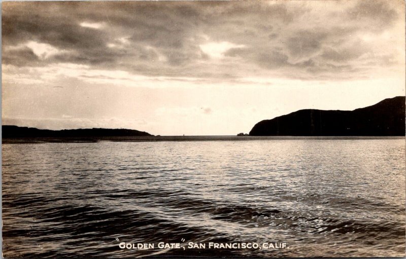 RPPC, Golden Gate, San Francisco CA Vintage Postcard O74