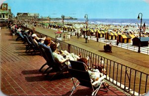 New Jersey Atlantic City Marlborough-Blenheim Overlooking Boardwalk and Beach...