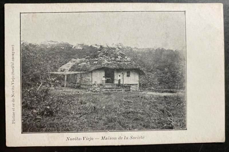 Mint Colombia Real Picture Postcard RPPC Novitia Viejo Society House 