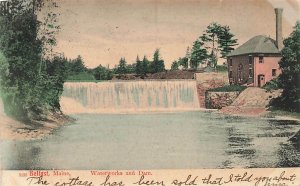 c1905 Waterworks And Dam Belfast Maine  P71 