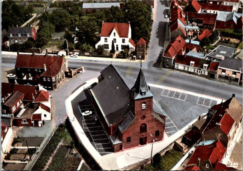 Belgium Aalbeke Aerial View