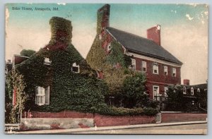 Brice House  Annapolis  Maryland  Postcard  c1930