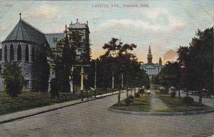 Nebraska Omaha Capitol Avenue 1908