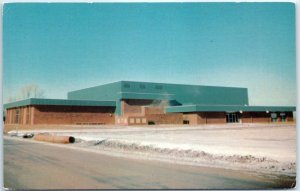 Postcard - New Physical Education Building, Sterling College - Sterling, Kansas 