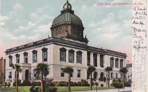 The City Hall - Jacksonville FL, Florida - pm 1907 - UDB