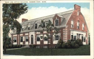 Baboon Park Massachusetts MA Bank 1910s-30s Postcard