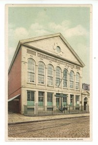 MA - Salem. East India Marine Hall & Peabody Museum