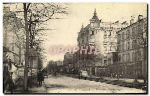 Old Postcard Clichy Boulevard Victor Hugo