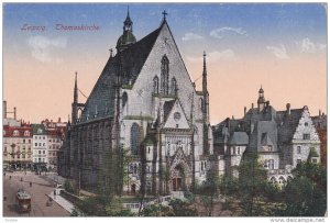 LEIPZIG, Germany, 1900-1910´s; Thomaskirche