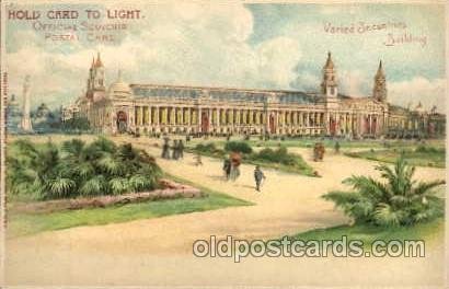 Hold To Light, Official Souvenier, St. Louis World's Fair Exposition 1904 Unu...