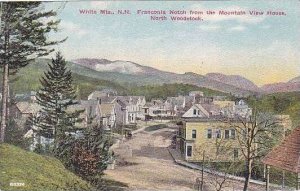 New Hampshire North Woodstock Town Scene