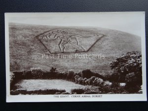 Dorset CERNE ABBAS The Giant - Old RP Postcard by L & M Shutler