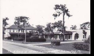 Florida Babson Park Webber College Buildings Real Photo RPPC