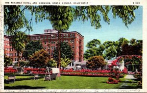California Santa Monica The Miramar Hotel and Grounds 1937