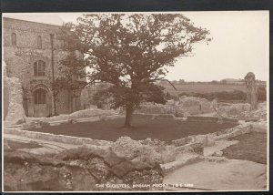 Norfolk Postcard - The Cloisters, Binham Priory   G196