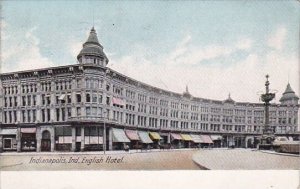 English Hotel Indianapolis Indiana 1910