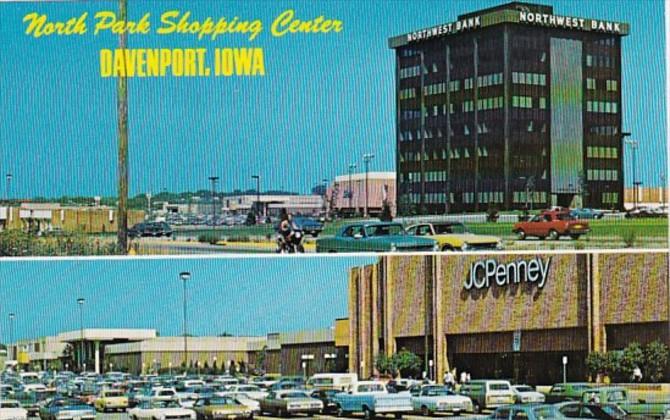 Iowa Davenport North Park Shopping Center