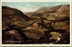 Vale Of Glenariff Co. Antrim Northern Ireland Mountain Postcard