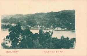 Sri Lanka Ceylon Kandy from Upper Lake Road 06.56 