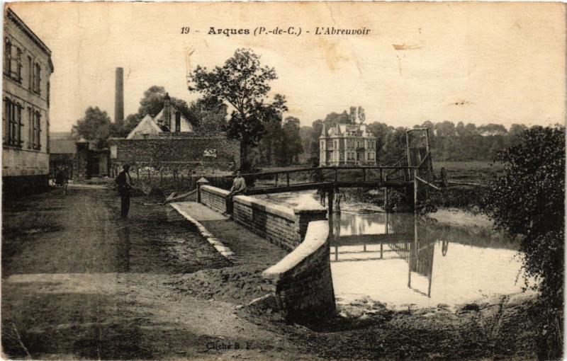 CPA ARQUES L'Abreuvoir (414284)