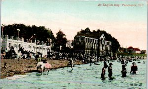 Vancouver, B.C. Canada - Swimming at English Bay - c1909