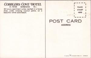 Cobblers Cove Hotel St. Peter Barbados WI West Indies Pool Unused Postcard E18