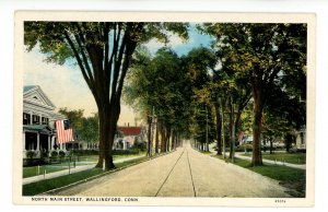 CT - Wallingford. North Main Street 