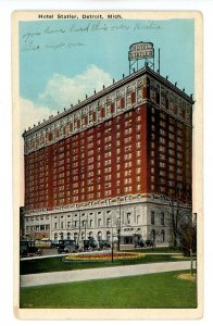 MI - Detroit. Hotel Statler    (writing on picture)