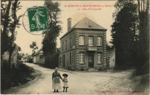 CPA St-QUENTIN-la-Motte-Croix-au BAILLY - Rue d'Utrainville (120841)