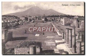 Old Postcard Pompei Il Civil Fora