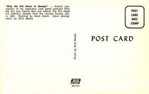 Billy the Kid about to escape