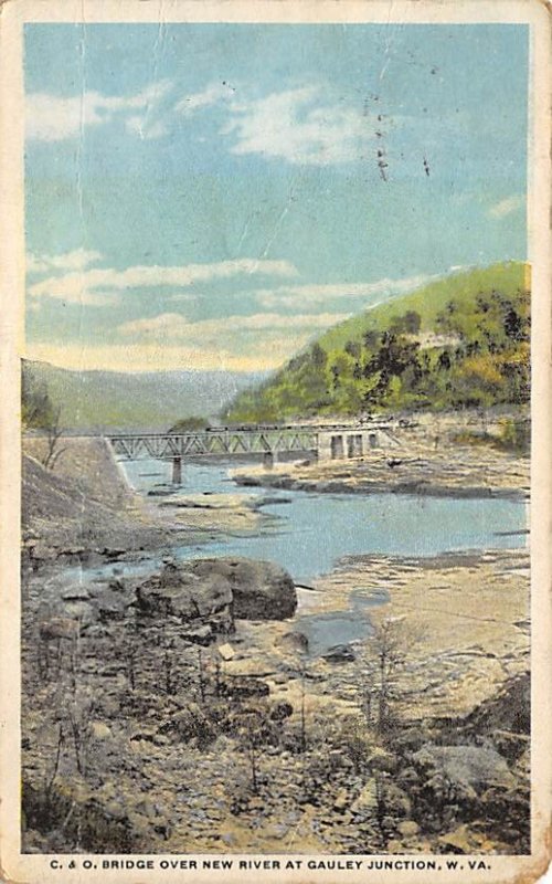 C. & O. Bridge - Gauley Junction, West Virginia WV  