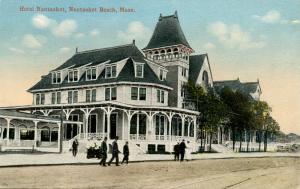 MA - Nantasket Beach. Nantasket Hotel Streetside