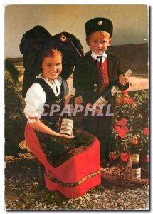 Postcard Modern Traditions Alsace