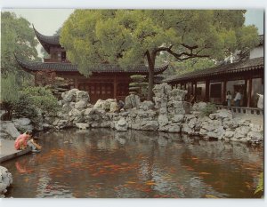 Postcard Pavilion of Scenery Views, Yu Garden, Shanghai, China